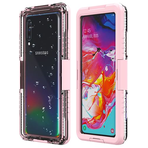Coque Pour Samsung Galaxy S22 Ultra Frusde étanche Etui de protection Complète-Rose