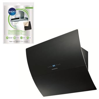 Hotte Inclinee Rosieres Hororvsd9700pn 90 Noir Ouverture Professionnelle Ouverte En Fonctionnement Et Fermee En Veille Hotte Decorative Murale Achat Prix Fnac