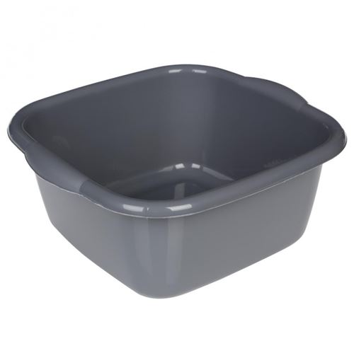 Bassine carrée - L 30 x l 30 x H 14,5 cm