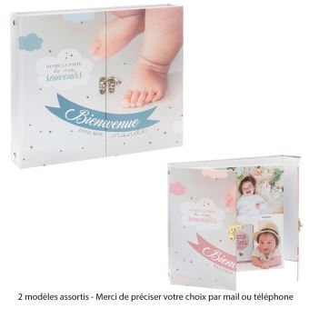 10€ sur album photos naissance bébé 120 clichés - Livre d'or - Achat & prix