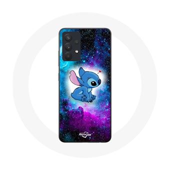 Coque pour Samsung Galaxy A13 4G Stitch Ohana Citation Espace Coloré Maniacase - 1