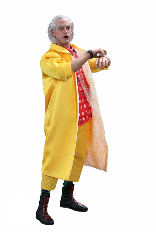 Figurine Hot Toys MMS380 - Back To The Future 2 - Docteur Emmett Brown Standard Version