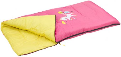 Abbey Fairytale sac de couchage filles rose / jaune 140 x 70 cm