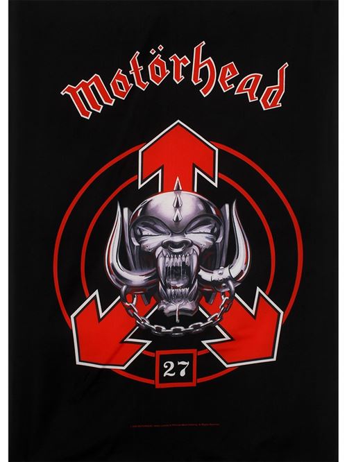 Drapeau Tissu Motorhead 27 77x105 cm Noir