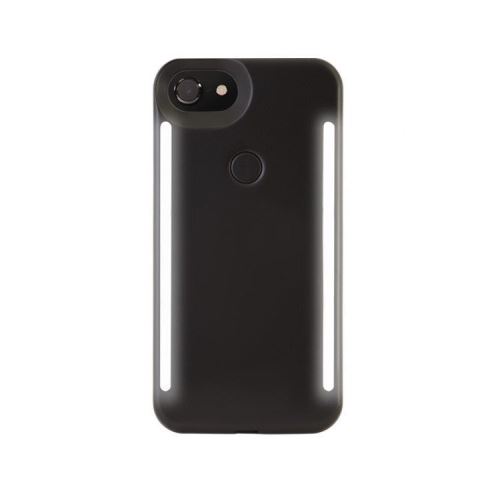 Générique Vshop® Etui Lumineux De La Marque Vshop Compatible Avec iPhone 8 Plus Led Housse – Compatible Avec iPhone 8 Plus, 7 Plus, 6 Plus 6S Plus - Noir