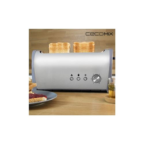 Grille-Pain Cecomix Steel 1L 3036 1000W