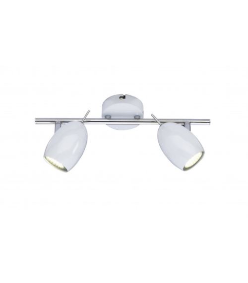 Spot QUINCY blanc 2 ampoules
