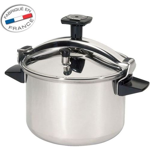 Seb Authentique Autocuiseur 4,5 L, Pour 2 À 4 Personnes, Cocotte-Minute Inox, Tous Feux Dont Induction, Fabriqué En France P0530600
