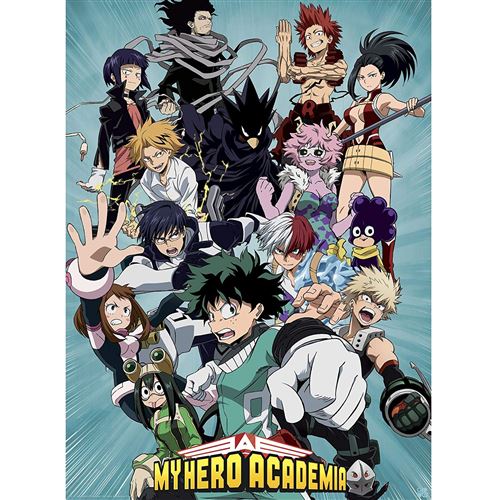 ABYstyle - MY HERO ACADEMIA - Poster Héros (52x38)