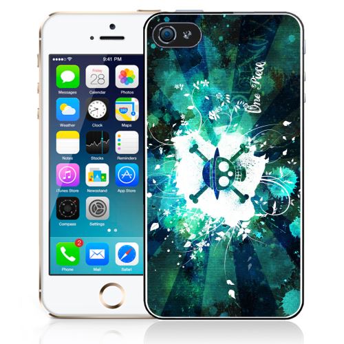 Coque pour iPhone 5C one piece neon vert