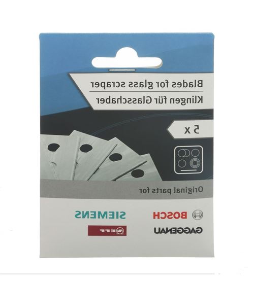 wpro bla014 - boîte de 10 lames en acier inoxysable pour grattoir