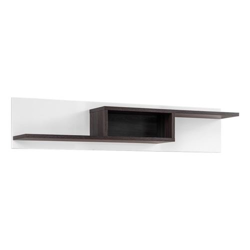 Paris Prix Blanc Étagère Murale Cross 150Cm Naturel & - Image 3