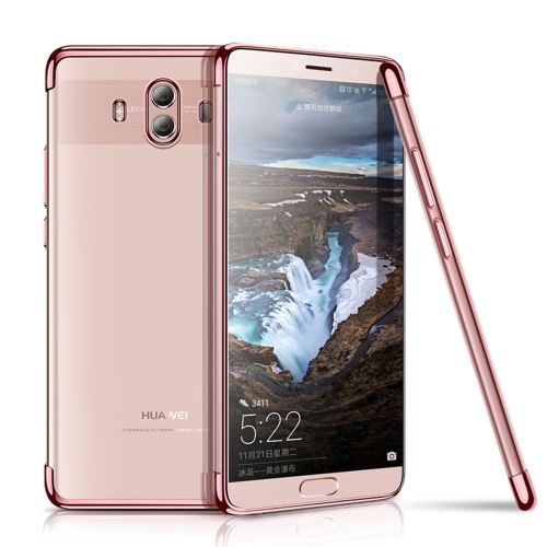 Huawei Mate 10 Coque Protection TPU Electroplating Rose ALS53407