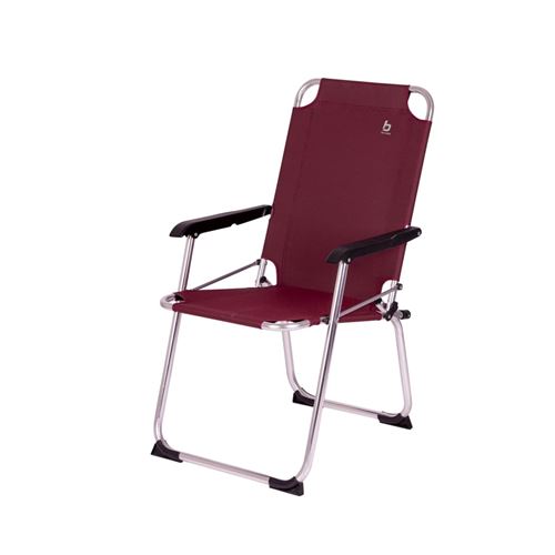 Bo-Camp Chaise de camping pliable Copa Rio Classic Rubis
