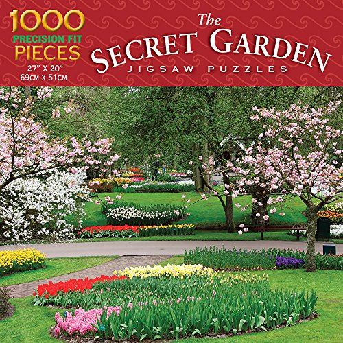 Luv-it Puzzles The Secret Garden - Spring Garden Jigsaw Puzzle (1000 Piece)