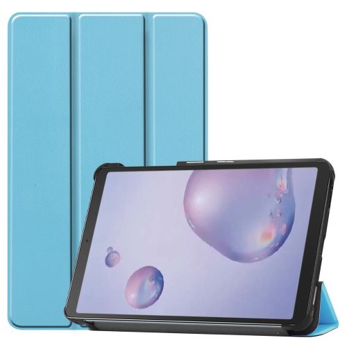 GENERIQUE - Housse pour tablette Samsung Galaxy Tab A 8.4 2020 - Support tri-pliure - Bleu - Image 2