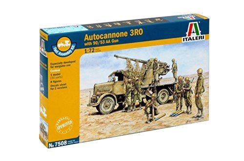 Italeri I7508 - Maquette - Chars d'assaut - Autocannone R03+90/53 - Echelle 1:72
