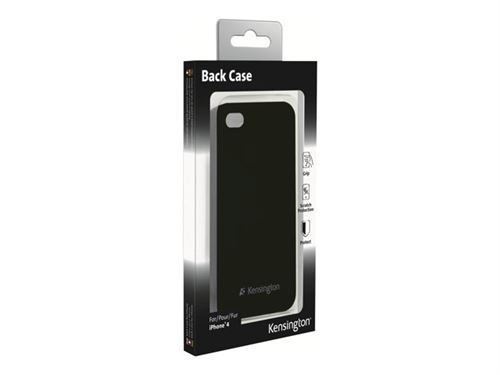 Kensington Back - Étui pour téléphone portable - clair - pour Apple iPhone 4, 4S