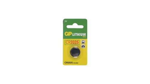 Pile bouton au lithium GP CR2025