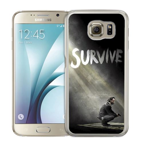 Coque pour Samsung Galaxy S7 walking dead survive