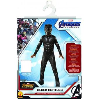 Déguisement Black Panther - Taille S (3-4 ans)