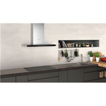 hotte décorative murale 90cm 69db 843m3/h inox - d96bmu5n0