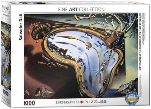 Puzzle Dal  Salvador Les Montres Molles 1000 Pieces