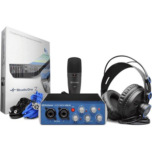 Presonus AudioBox96 studio - Interface + micro + casque