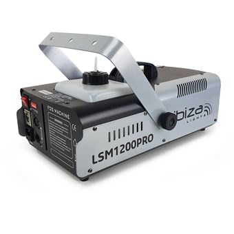 Ibiza Light LSM1500PRO - Machine à Fumée 1500W DMX Programmable - Effets Puissants Pour Scène