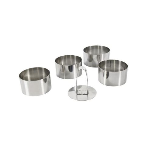 Equinox 508937 lot de 4 emportes pièces nylon/inox