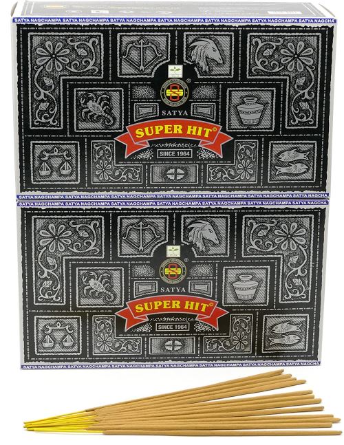 Nag Champa Superhit Incense Sticks, 24 Packs