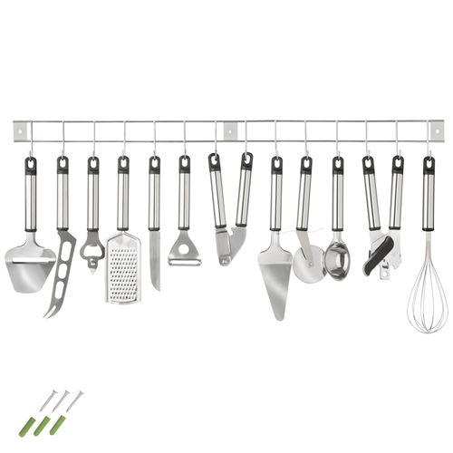 TECTAKE Ustensiles de cuisine, Lot de 13 Pièces