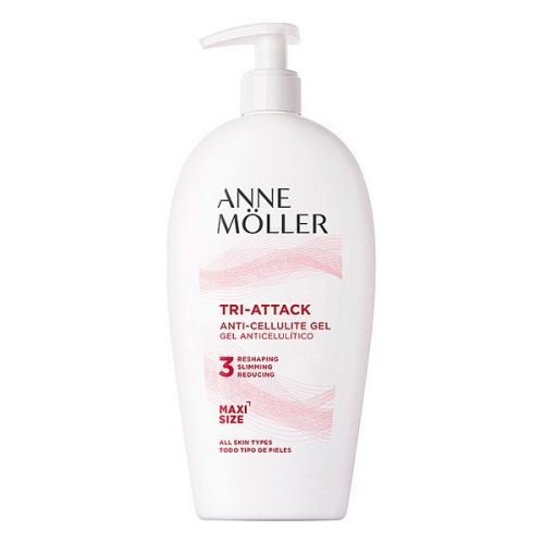 Gel Anti-Cellulite Tri-attack Anti-cellulite Gel 400 Ml Anne Möller (400 ml)