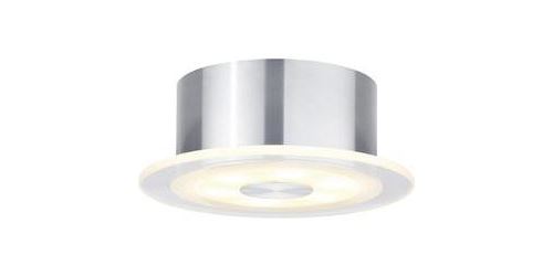 Lampe LED à monter en saillie Paulmann 92684 LED intégrée 6 W blanc chaud aluminium (brossé)
