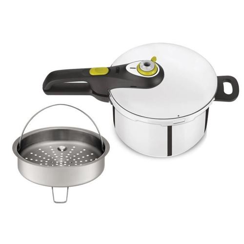 Autocuiseur Tefal Secure 5 Neo V2 6 L Argent