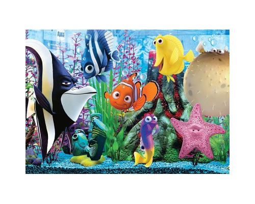Puzzle 24 Pièces : Pièces XXL - Finding Nemo, Clementoni