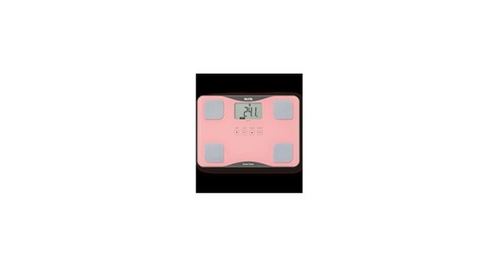 TANITA BC718PK36 Pese-personne en verre ultra fin - Rose