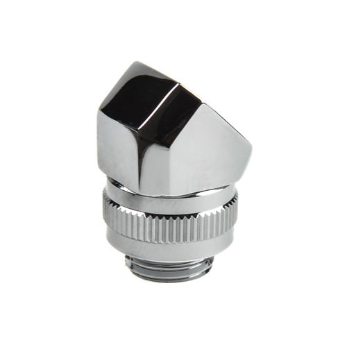 phanteks phanteks m-f rotary fitting 45 grad, g1/4 - chrome, drehbar noir