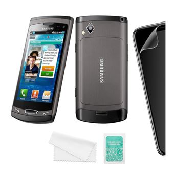 Film de protection en plastique pour Samsung Wave 2 - 1