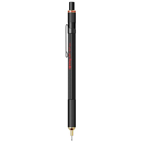 Rotring 800 Portemine, Noir, Mécanique Rétractable , 0.7 Mm