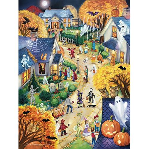 Vermont Christmas Company Halloween Town Jigsaw Puzzle 550 Piece