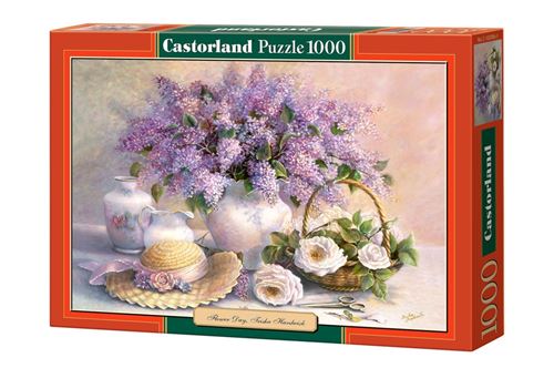 Castorland - Puzzle 1000 pièces - Trisha Hardwick : Jour de lilas