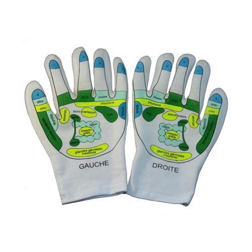 Zen Arôme - Gants hydratants Réflexologie & Spa (La paire)