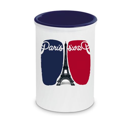 Pot À Stylos En Céramique Tour Eiffel Cbkreation