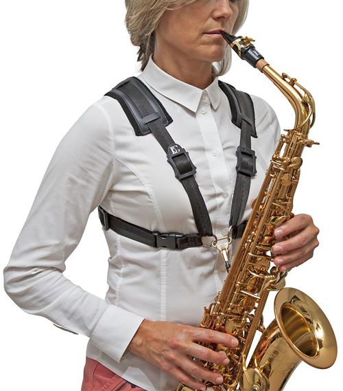 Harnais pour saxophone ténor, alto, baryton BG S41CMSH - confort - pour femme