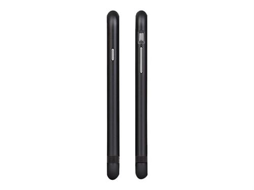 moshi Luxe - Coque de protection pour téléphone portable - aluminium, acrylique - noir - pour Apple iPhone 7