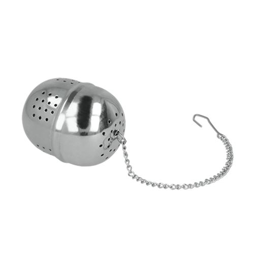 Boule &agrave; th&eacute; - inox - ovale