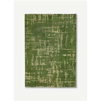 Baobab design - Tapis effet velours structuré - Vert PerrierS - 200 x 280 CM - 1