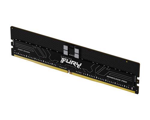Kingston FURY Renegade Pro - DDR5 - kit - 128 Go: 4 x 32 Go - DIMM 288 broches - 4800 MHz / PC5-38400 - CL36 - 1.1 V - mémoire enregistré - on-die ECC - noir