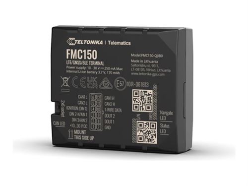 Teltonika FMC150 - Dispositif de suivi GPS/GLONASS/GALILEO/BeiDou/QZSS - 128 Mo (pack de 10)